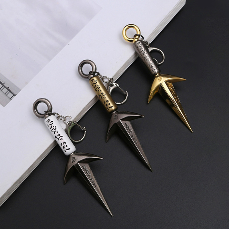 Naruto Headband Metal - 金属刀,刀,忍者刀,忍者刀,周辺機器,キーホルダー,アクセサリー,おもちゃ,ギフト,9cm
