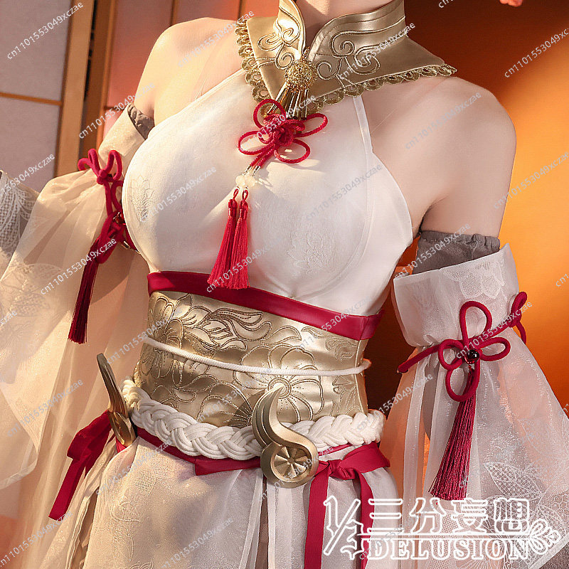 Anime Cosplay Of - ナラカ：ブレードポイント コスプレ ウォルナットホワイトシルク オタク 羅夢 コスプレ