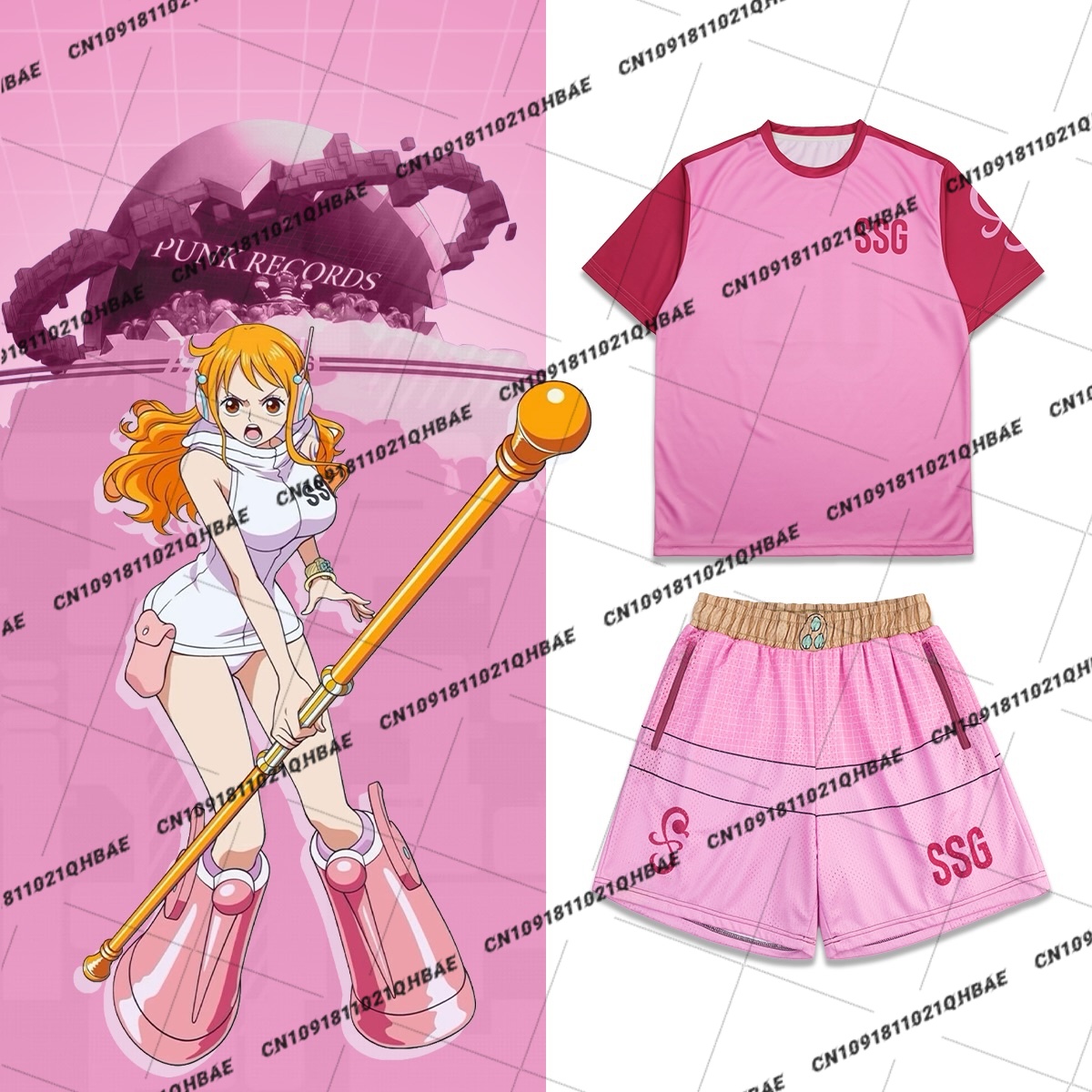 Anime Cosplay Of - 2026年新作 エッグヘッド島 ナミ アニメファン向け コスプレ衣装 メンズファッション