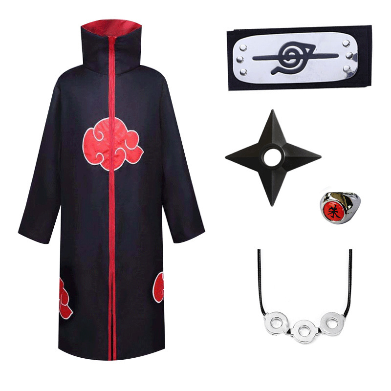 アニメパーティーコスプレ衣装暁うちはトビ子供痛みデイダラファ - Naruto Headband Metal のレビューと価格