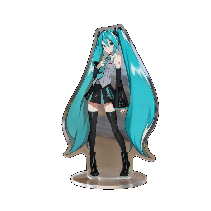 初音ミク 10 センチメートルアクリルスタンドかわいいアニメ - Anime Cosplay Of のレビューと価格