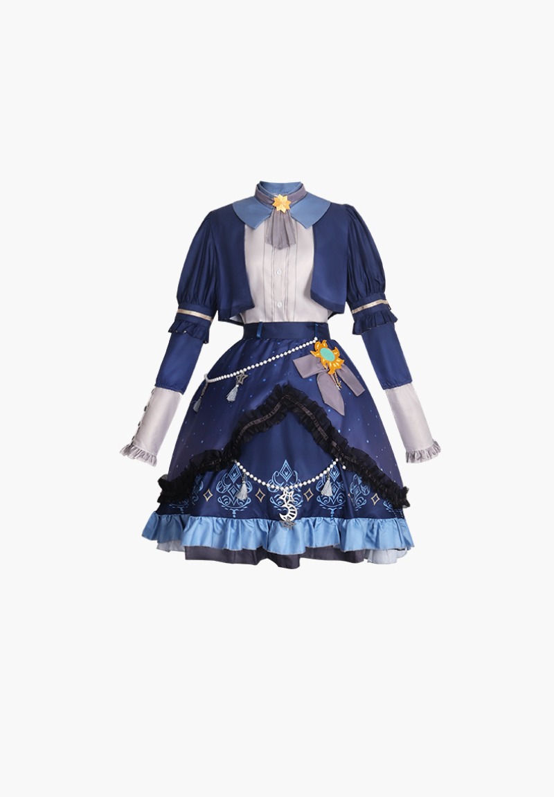 2025 PJSK スターカラフルなドレス秋山瑞希東雲恵那朝 - Anime Cosplay Dress のレビューと価格