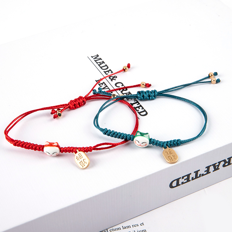 女性と女の子のための手作りのカラフルな猫のブレスレット,チャ - Naruto Headband Metal のレビューと価格