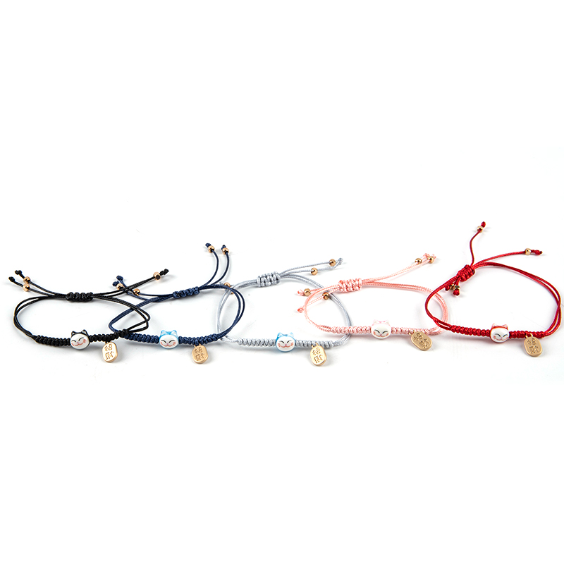 女性と女の子のための手作りのカラフルな猫のブレスレット,チャ - Naruto Headband Metal のレビューと価格