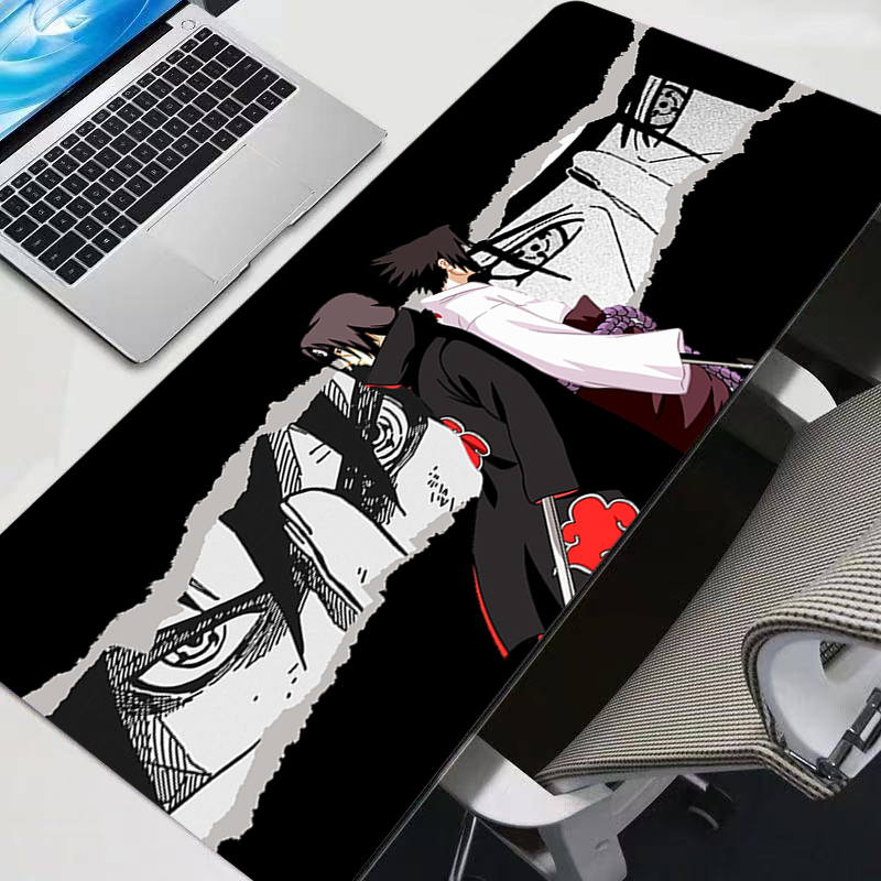 うちはイタチマダラ N-ナルトうずまきマウスパッド XL L - Naruto Headband Metal のレビューと価格