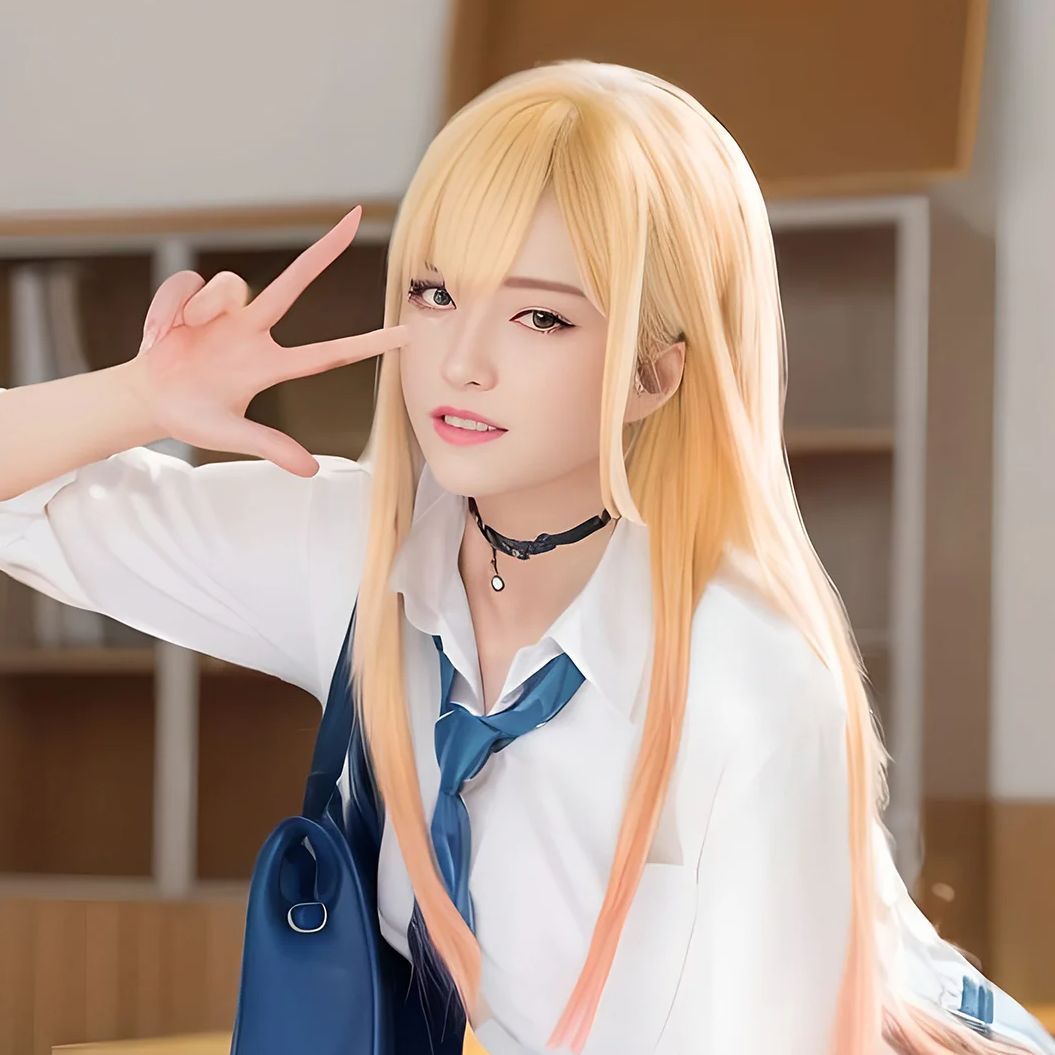 アニメ私のドレスアップダーリン北川マリンコスプレウィッグ 8 - Anime Cosplay Girlfriend のレビューと価格