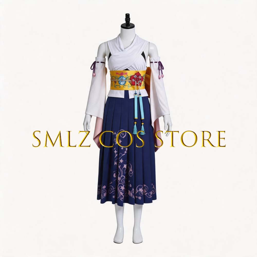 Smlz FFX ユナコスプレアニメ FF10 X 衣装女性 - Anime Cosplay Dress のレビューと価格