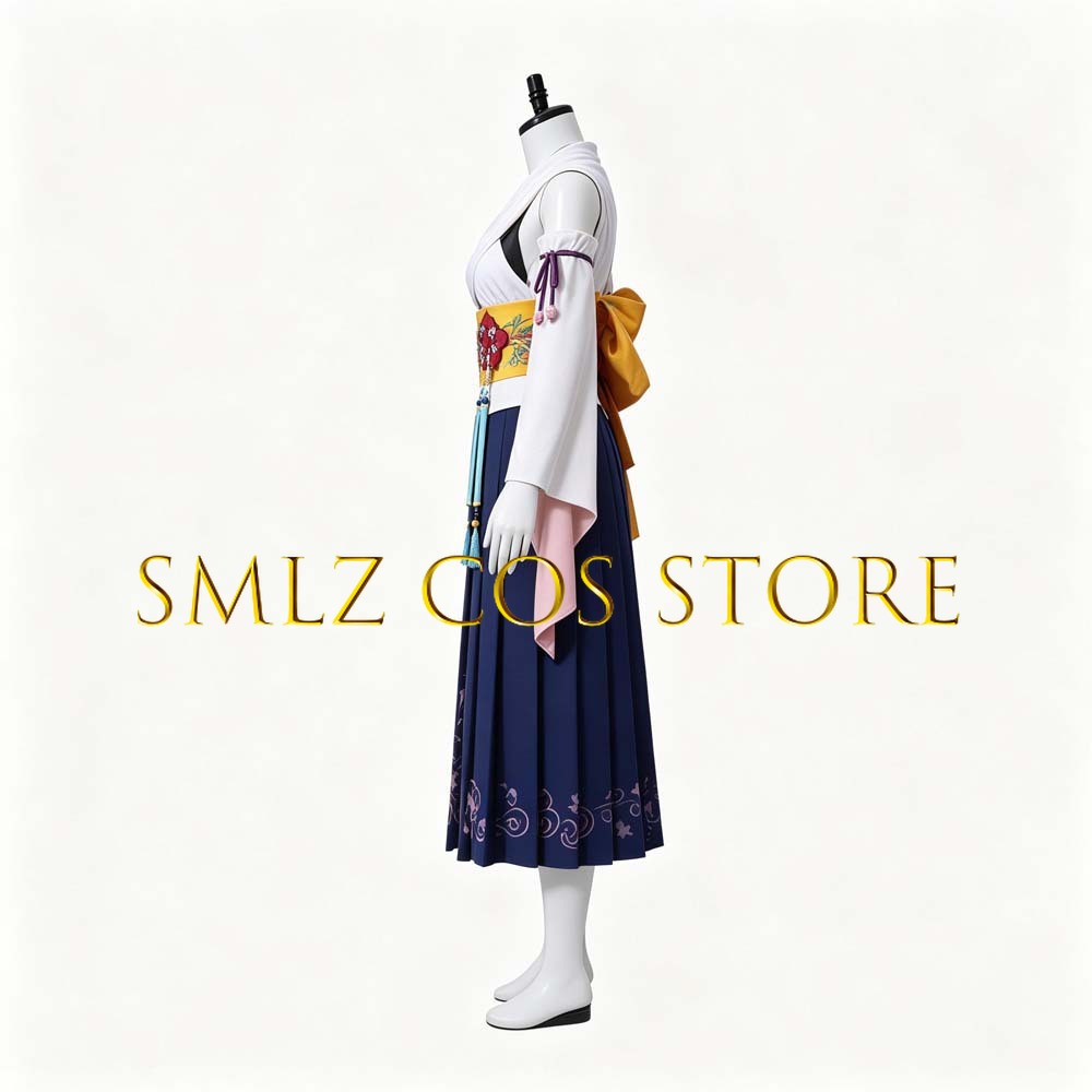 Smlz FFX ユナコスプレアニメ FF10 X 衣装女性 - Anime Cosplay Dress のレビューと価格