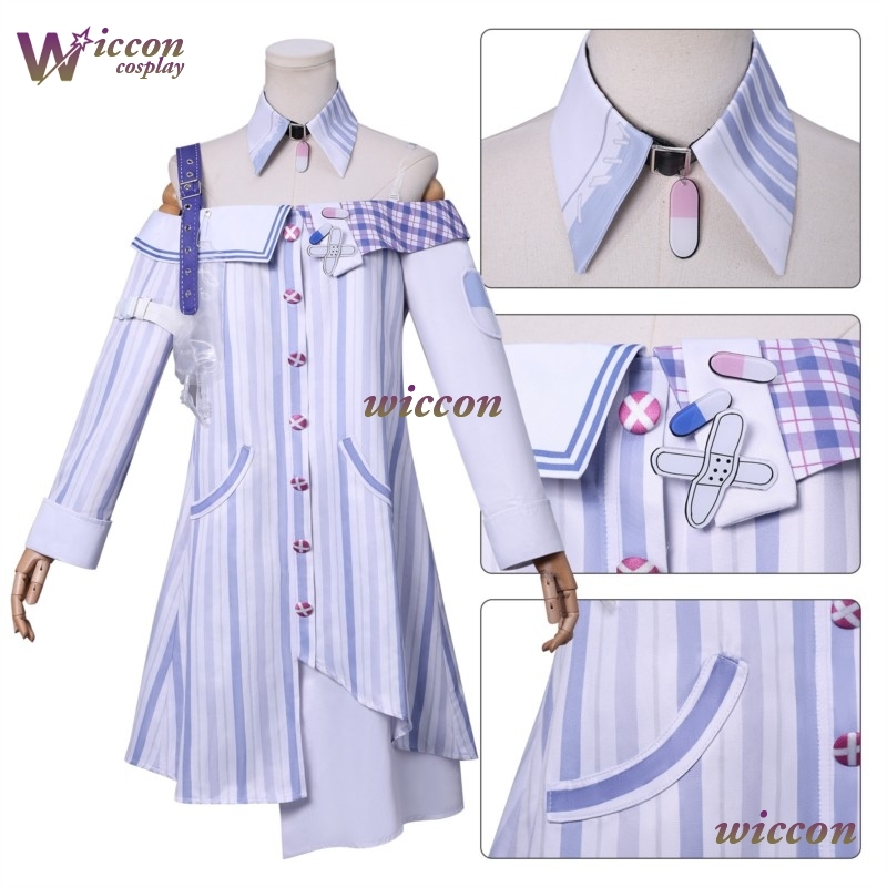 アイパッチ ジライケイ インフィニティニッキ コスプレ衣装  - Anime Cosplay Ideas For Women のレビューと価格