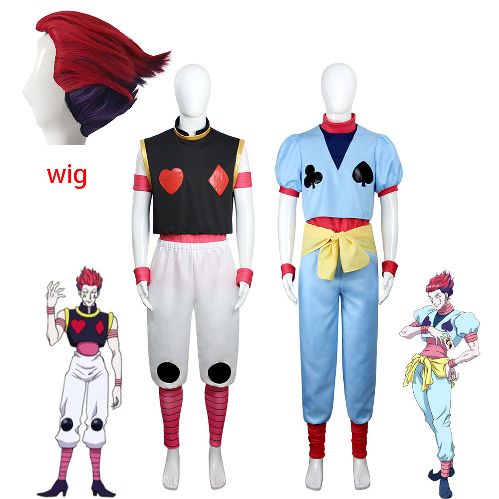 アニメハンター × ハンターヒソカコスプレ衣装フルセットスー - Hunter X Hunter Uniform のレビューと価格