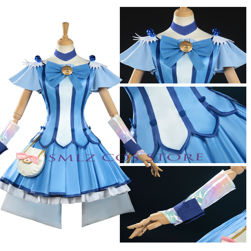 キュアビューティーコスプレアニメスマイルグリッターブリーズキ - Anime Cosplay Dress のレビューと価格