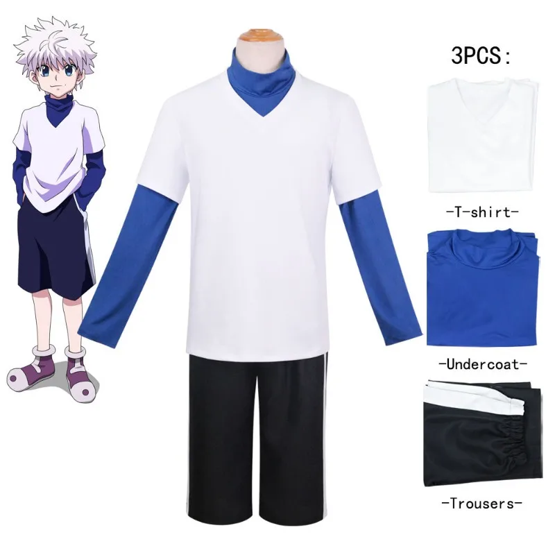 アニメハンター×ハンターキルア・ゾルディックコスプレ衣装トッ - Hunter X Hunter Uniform のレビューと価格