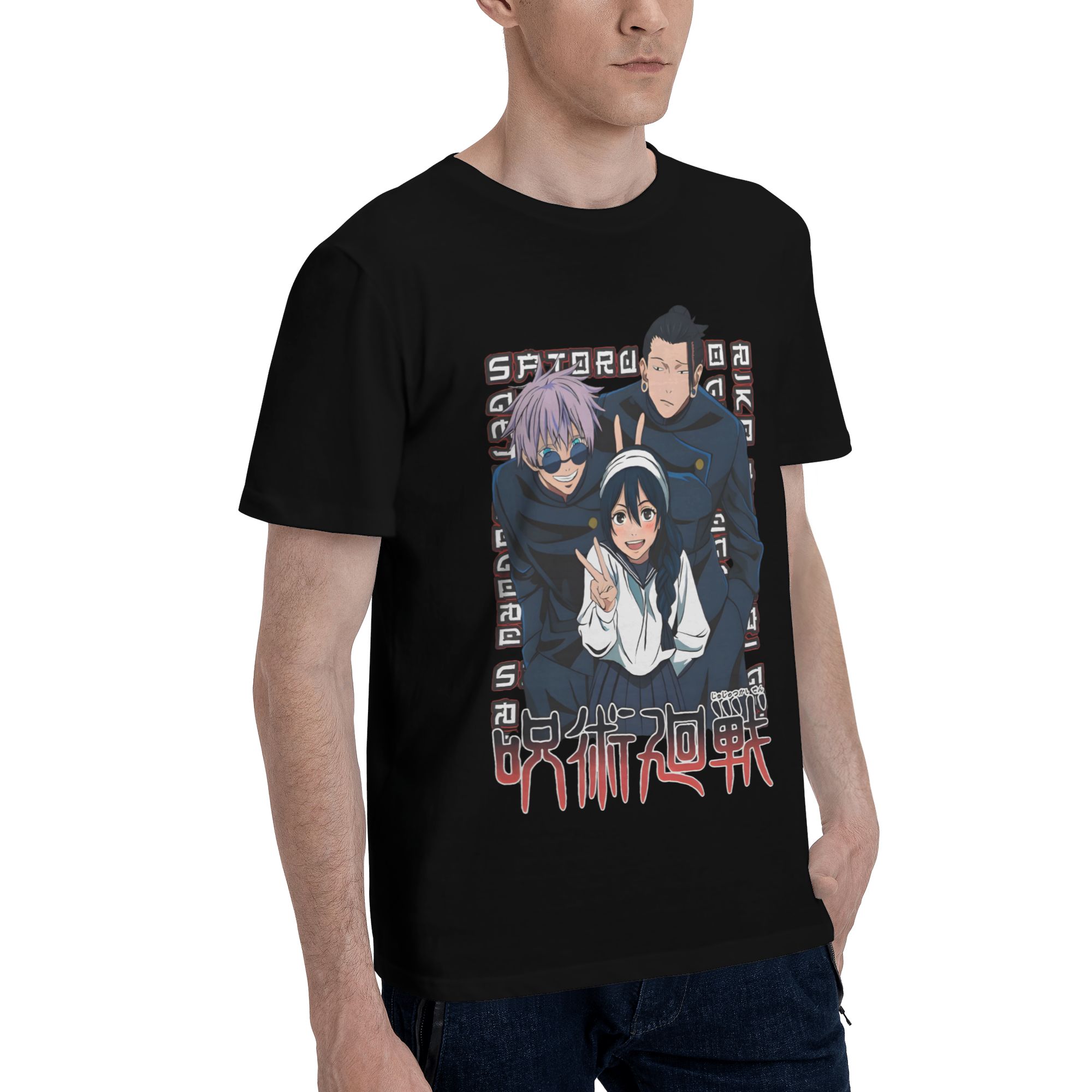 アニメトリオ美的ジュウジュツスカイセンス Tシャツ男性女性ギ - Anime Cosplay Ideas For Women のレビューと価格